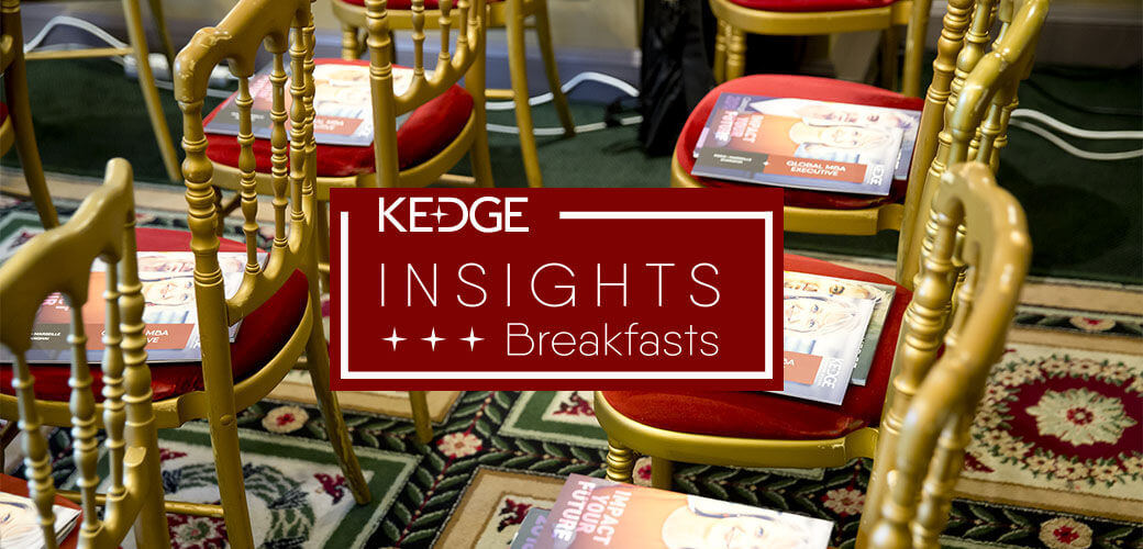 KEDGE INSIGHT BREAKFAST : Les communautés d’innovation ou l’émergence d’un management collaboratif au service du développement de votre entreprise - KEDGE